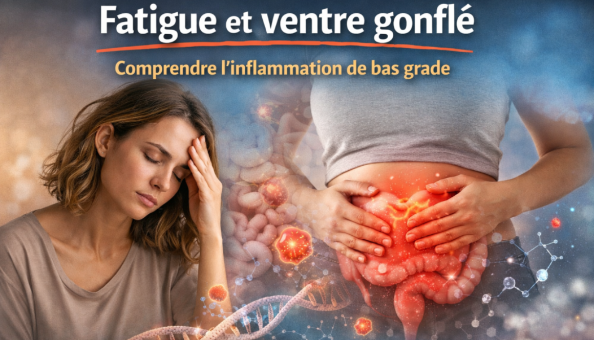 Inflammation de bas grade : fatigue, ventre gonflé, manque d’énergie… ce que votre corps essaie de vous dire